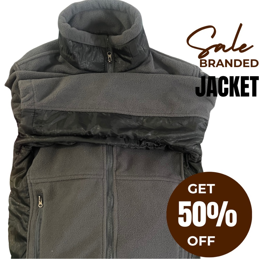 Gray Fleece Jacket